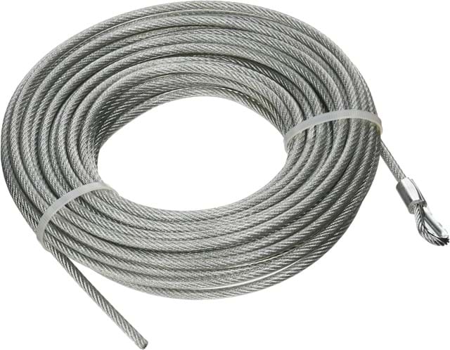 1/8 in. ID x 3/16 in. OD x 50 ft. Vinyl Coated Galvanized Cable