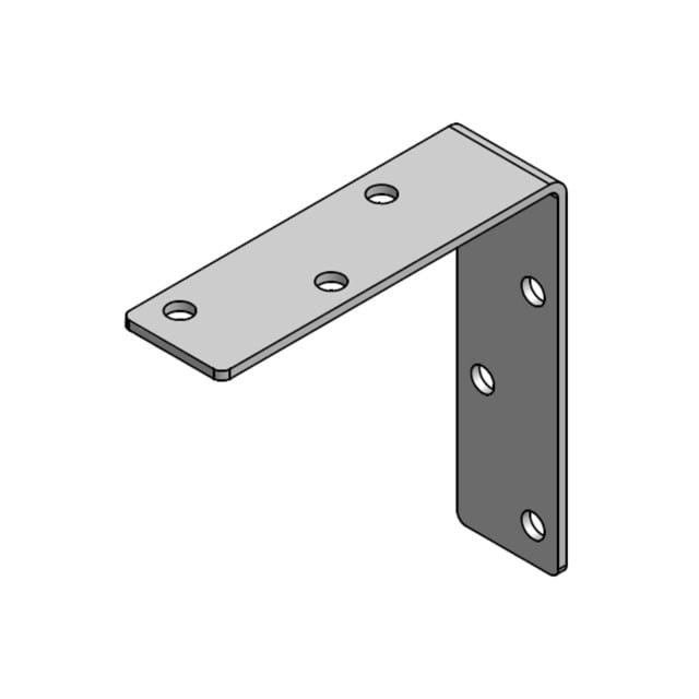 10 in. x 3 in. Commercial Grade Angle Brackets
