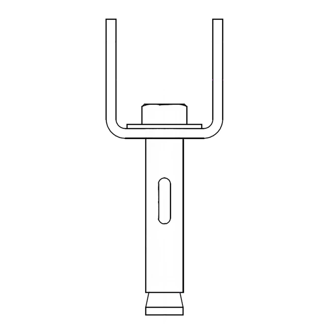 Tie Down 59124L Galvanized Double Head Anchor With Concrete Expansion Bolt Model # MICS2